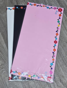 Floral Edge Design Wrapping Paper