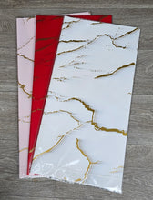 Load image into Gallery viewer, Gold Marble Wrapping Paper
