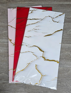 Gold Marble Wrapping Paper