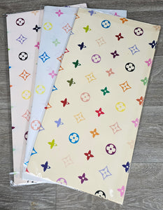 LV Colorful Pattern Wrapping Paper