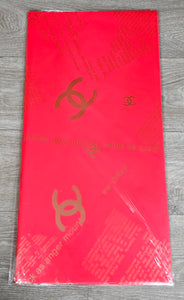 Chanel Logo With Writing  Wrapping Paper