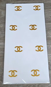 Chanel Logo Wrapping Paper