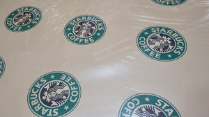 Starbucks wrapping paper