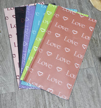 Load image into Gallery viewer, Love Wording Wrapping Paper
