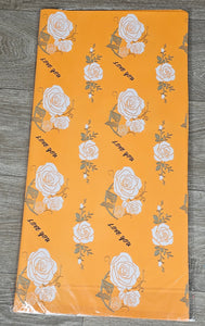 Rose Pattern Wrapping Paper