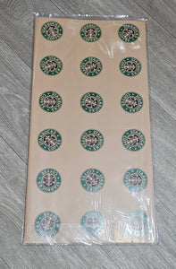 Starbucks wrapping paper