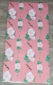 Rose Pattern Wrapping Paper