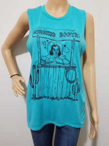 Betty Lou Tank Top ( Turquoise)