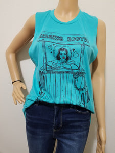 Betty Lou Tank Top ( Turquoise)