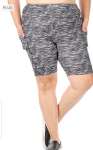 Marcela Plus Size Biker Shorts